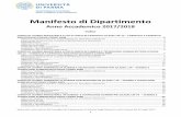 Manifesto di Dipartimento - unipr.itcdlm-sta.unipr.it/sites/cl56/files/manifestodip2017...3 Piano degli studi (ex D.M. 17/2010, a partire dall’a.a. 2011/2012) ANNO CORSO Settore