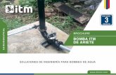 Brochure Bomba de ariete 2019 - itmcol.comLa bomba ITM de ariete es un dispositivo de bombeo utilizado para transportar agua de una corriente o reserva de agua a un tanque a un nivel