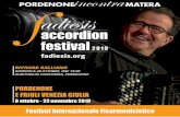 accordion festival · Festival il prestigioso fisarmonicista francese Richard Galliano. In questo clima di euforia, tuttavia, vogliamo restare con i piedi per terra, senza mai di-menticare