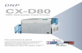 CX-D80 Leaflet it - Card Solution...stampa di foto sia con la stampa di immagini piccole stampando un bordo a bordo reale . Ideale sia per le applicazioni come tessere associative