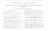 1978 - ingegneria ferroviaria ANNUALE IF 1978.pdf · (Comolo M.) - gennaio p. 83. Sovratensioni di origine atmosferica incidenti in una sottostazione elettriva a 132 kV e relativa