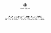 PIANO ESECUTIVO DI GESTIONE PIANO DELLA PERFORMANCE … · 2018-01-31 · Per il Comune di Brescia la performance organizzativa, come previsto nel Sistema di misurazione e valutazione