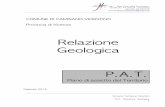 Relazione Geologica · 2016-04-13 · Dott.Geol.ElisaScomazzon viadeipini,4735014-Fontaniva tel.33556.32.474 e-mailelisa.scomazzon@gmail.com ! 2.-RIFERIMENTIEINDIRIZZINORMATIVI 2.1.