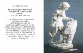 Michelangelo fanciullo scolpisce la testa del Fauno.Cesare Zocchi Michelangelo fanciullo scolpisce la testa del Fauno. fine del XIX secolo Lo scultore rappresenta un celebre episodio