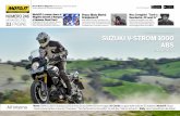 | PROVA ENDURO STRADALE | SUZUKI V-STROM 1000 ABS · Ricevi Moto.it Magazine » Spedizione su abbonamento gratuito Periodico elettronico di informazione motociclistica 4 5 L a Suzuki