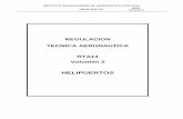 REGULACION TECNICA AERONAUTICA RTA14 · 2017-03-28 · INSTITUTO NICARAGUENSE DE AERONAUTICA CIVIL INAC HELIPUERTOS Mar. / 17 P-1 Enmienda 1 INAC RTA-14.II Preámbulo La edición
