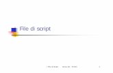 File di script · n Selezionate il file SCRIPT1.SCR appena creato n Selezionate il pulsante APRI n L’ambiente di disegno è direttamente impostato con le indicazioni fornite nello