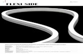 FLEXI SIDE - aldabra.it · FLEXI SIDE Sistema lineare professionale flessibile per illuminazione di segnalazione adatto ad ambienti interni ed esterni Applicazioni facciate, colonne,