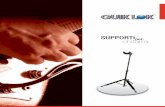 SUPPORTI chitarra104 06 Supporti Per Chitarra SUPPORTI PER CHITARRA SERIE “COMPACT” - Dai famosi supporti per chitarra con struttura ad “A” della QUIKLOK, ecco la soluzione