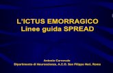 L’ICTUS EMORRAGICO Linee guida SPREAD emorragico.pdfSintesi 4-4 L’ictus ischemico rappresenta la forma più frequente di ictus (80% circa), le emorragie intraparenchimali sono