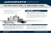 FILTRI GAS GPL E METANO CNG - Japkodb2.japko.it/japandb/generic_docs/news/japko_filtri gas ITA.pdf · max4,5 bar 1gas2s generico f30015l generico xf301 filtron pm999/15 avs ricambi