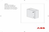 SR1 - ABB Group User Manual_v2.pdfIf they are correctly chosen and assembled - as per the catalogue and handbook instructions - the parts allow you to make up electrical switchboards