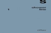 shower 1 line - Studio Keramike Brotis...gamma di rubinetteria: monocomando, arredobagno e cantiere, per ambienti da cucina, bagno e doccia. L’attuale produzione annua è di circa