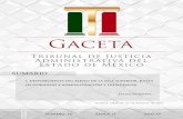 Número: 16 Época: II Año: IV · Alberta Virginia Valdés Chávez, como Magistrada del Tribunal de Justicia Administrativa del Estado de México, por el término de diez años;