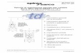 Valvole di regolazione spurgo per caldaie Serie BCV DN15 ... · Le unità Spirax Sarco BCV sono valvole di regolazione per lo spurgo dei generatori di vapore costruite utilizzando