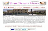 Don Bosco News...Don Bosco News Mercoledì 13/06/2018 Anno 1 numero 9 Istituto Comprensivo “1°Circolo” - RED@ZIONE PER COMUNICARE La fine di un lungo percorso PROGETTO PON 10862