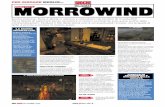 PER GIOCARE MEGLIO… MORROWIND ARTE · Morrowind(descritti minuziosamente a pagina 54 di questo stesso numero). Troveremo anche la “mappa interattiva”, un utilissimo strumento