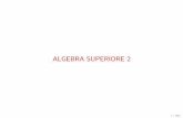 ALGEBRA SUPERIORE 2 - varbaro/ALGEBRA SUPERIORE 2.pdf · PDF file Algebra&Geometria Una delle ragioni per cui e nata l’algebra commutativa, e stata la necessit a di porre delle