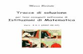 Tracce di soluzione · scuola modello”, scritta probabilmente da Guido Martina e uscita sul numero 103 di “Topolino” del 25 novembre 1954. Marco Barlotti - temi assegnati nell’esame