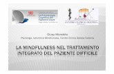 MORABITO MINDFULNESS TRATTAMENTO INTEGRATO … · 2) Effetti della Mindfulness sulla sintomatologia Ossessivo/Compulsiva. • Il Laboratorio Il Laboratorio Pillole di Mindfulness