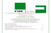 NASCE LA FIM - · PDF file Redazione: Bruno Liverani 1/2010/ gennaio-marzo 30 MARZO 1950 NASCE LA FIM Ritorna “Lettera Fim on-line” in coincidenza con il 60° anniversario della