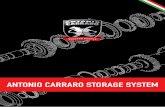 ANTONIO CARRARO STORAGE SYSTEM · umane ha permesso alla Antonio Carraro di progettare e proporre al mercato la Serie Ergit 100 con una garanzia standard di 24 mesi al Cliente finale.