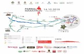 percorso-2018 sponsor OK - Parma Marathon · altimetria legenda - MAR ATO N A - ristor o - RILE VAMENTO SDAM - S p u g n a ggi o - nav etta pe r a rea p a r t e n z a La Tre nta 2