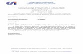COMMISSIONE PROVINCIALE GIUDICANTE · 2019-11-07 · Macedonio Rocco ASB Bulgorello Giocatori con TERZA ammonizione con DIFFIDA ed ammenda di Euro 2,50 Cucinotta Daniel J. A.S.D.