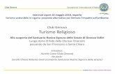 Club Genova Turismo Religioso...Club Genova Turismo Religioso in Liguria I Santuari di maggior notorietà La Liguria è terra dalle origini antichissime ed è sempre stata ricca di