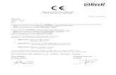 Dichiarazione CE di conformità EC declaration of conformity · 2015-06-22 · "Electromagnetic Compatibility Directive" ... Presses, die cutting machines, punching machines, cutting