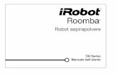 Roomba - iRobot · 2019-10-29 · Schema e modalità di pulizia Roomba utilizza la tecnologia di pulizia reattiva iAdapt™, un sistema avanzato di software e sensori, che consente