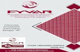 Fabricantes Armazenistas Importadores Grupo “A” · lhe automaticamente o distintivo “FYVAR Cristal”, uma declaração de credenciamento profissional ao setor da PTO e concede-lhe