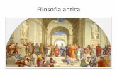 Filosofia antica - University of Cagliari...Aristotele: primo storico della filosofia La maggior parte di coloro che per primi filosofarono ritennero che i soli principi di tutte le