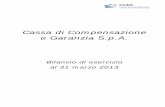 Cassa di Compensazione e Garanzia S.p.A. 2015-05-11¢  Cassa di Compensazione e Garanzia S.p.A. a socio