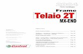 Esploso Telaio 2T Mod. 2004 - TM Racing...ESPLOSO TELAIO 2T Mod. 2004 - Tm Racing SpA 5 P os Codice Q.tà Descrizione 1 23032 1 RADIATORE DESTRO CON TAPPO Radiator, right (with cap)