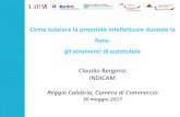 INDICAM · 2019-04-09 · Claudio Bergonzi INDICAM Reggio Calabria, Camera di Commercio 30 maggio 2017. 3 2,5% PIL 134,000 addetti. 4. 5 2016 Fonte Dati: 946 manifestazioni totali