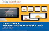 LISTINO MONITORAGGIO FV 2019 - as-italia.com€¦ · Il Solar-Log 2000 si adatta perfettamente per il controllo e il monitoraggio professionale di impianti fotovoltaici industriali