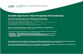 Crédit Agricole Vita Progetto Previdenza · Sezione I - Informazioni chiave per l’aderente - 1/14 Il presente documento ha lo scopo di presentarti le principali caratte-ristiche