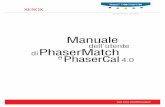 Guida per l’utente PhaserMatch e PhaserCal 4download.support.xerox.com/pub/docs/7750/userdocs/any-os/...Guida per l'utente di PhaserMatch e PhaserCal 4.0 1-1 Software PhaserMatch
