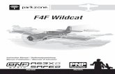 56523 PKZ F4F Wildcat BNF Basic - PNP Manual MULTI · Installazione dell’ala 1. Inserire il tubo dell’ala (A) nel foro rotondo dell’alloggiamento per l’ala della fusoliera.