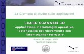 LASER SCANNER 3D - Gelmini_07... Applicazione per AutoCad che gestisce nuvole di punti da laser scanner direttamente in ambiente CAD PointCloud Estende le capacità di AutoCAD per