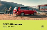 SEAT Alhambra · 2020-03-31 · 2.0 TDI DSG 4DRIVE Diesel 130 177 71146T PFR 38.825,18 48.200,00 Note: Gli equipaggiamenti visualizzati accanto alla sigla d’ordine vengono fatturati
