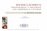 Rebeliones indigenas en america...represente la cultura latinoamericana -mitos, creencias, leyendas, la verdadera historia- para que, vinculándola a un quehacer liberador, se ...