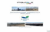 DICHIARAZIONE AMBIENTALE 2020-2023...ITALCAVE S.p.A. Dichiarazione Ambientale 2020/2023 – Rev. 1 del 21/02/2020 Pagina 8 di 100 3.3 Geologia, morfologia ed idrogeologia La struttura