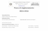 Segreteria: via Monte Bianco 14 - 37132 Verona Tel …...1 fase (entro giugno 2016) – Laoro “in orizzontale” per la suola primaria e per la suola seondaria di I grado I sottodipartimenti