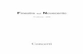 Concerti - TiscaliNewsweb.tiscali.it/ensemble900/Finestre sul 900/2000/libretto... · 2000-10-23 · orchestrazioni della musica di Piazzolla e dirigendo l’Orchestra del Teatro