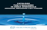 CATALOGO TUBI E RACCORDI IN GHISA SFEROIDALEcatalogo tubi e raccordi in ghisa sferoidale adduzione, irrigazione e reti fognarie edizione 2014 italia