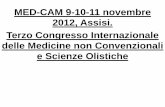 MED-CAM 9-10-11 novembre 2012, Assisi. Terzo Congresso … · 2015-05-07 · •Al test EAVI i punti di controllo presentano tutti una grave caduta dell’indice, da circa 80 fino