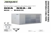 Refrigeratori e pompe di calore aria acqua Air to water chillers and … · 2019-06-12 · AERMEC S.P.A. C E R T I F I E D Q U A L I TY S Y S T E M INRAPW 0101 64264.19 Refrigeratori
