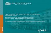 Questioni di Economia e Finanza - Banca D'Italia di Economia e Finanza (Occasional papers) Number 388 – September 2017 Incentives to local public service provision: an evaluation